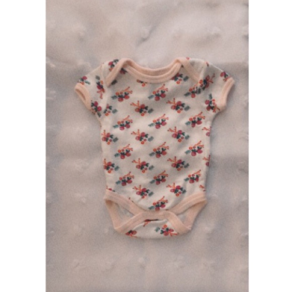 Baby Girl Floral Bodysuit
